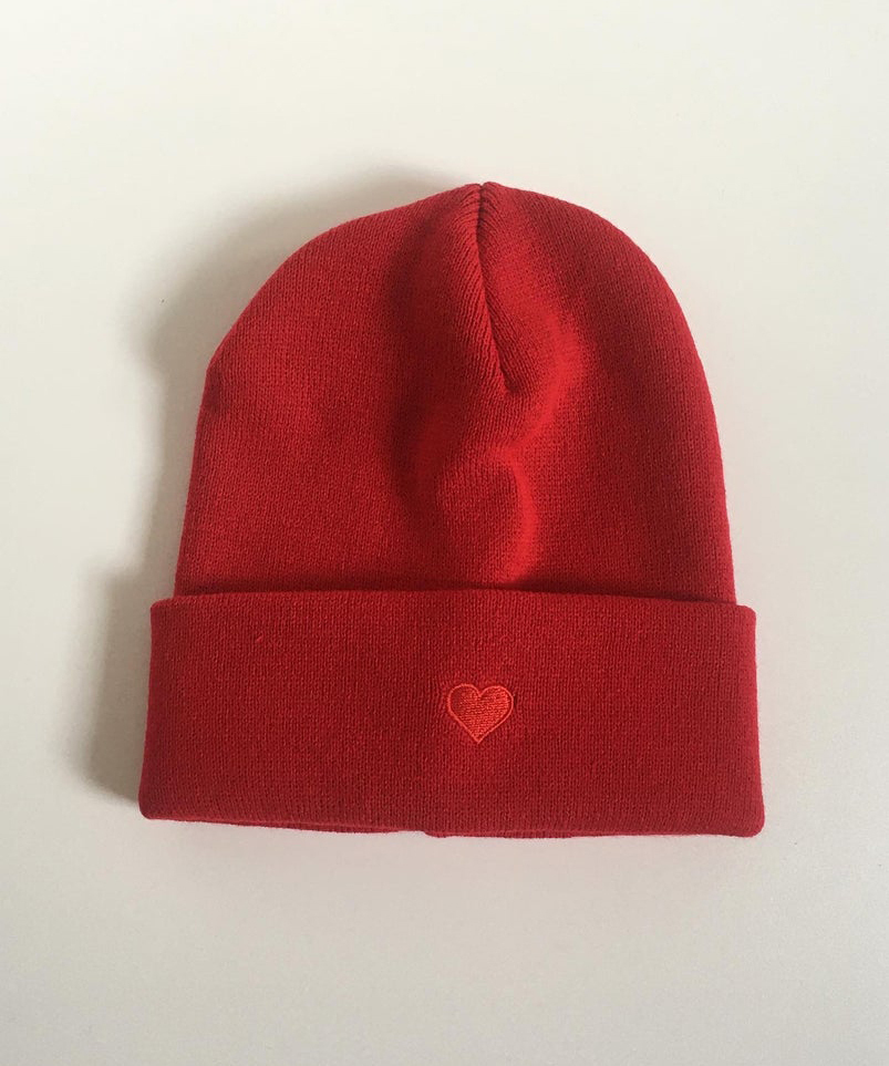Winter Heart Hat 